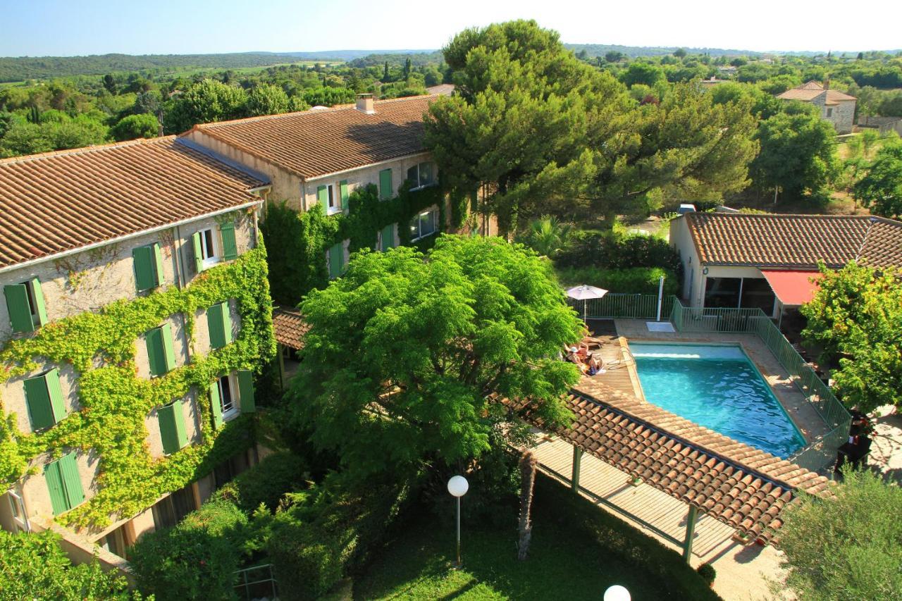 Logis Hotel Restaurant Uzes Pont Du Gard المظهر الخارجي الصورة